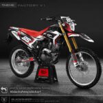 DECAL stiker Honda CRF150 Factory v1